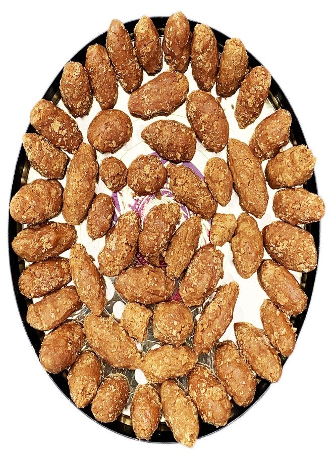 ZEGEL Desi Gur Gudd, Hand made Cubes 1kg, Pure Natural, No Preservatives Added, Jaggery Cube, Natural Gud, Organic Cubes Bellam Nattu Sakkarai - Image 1