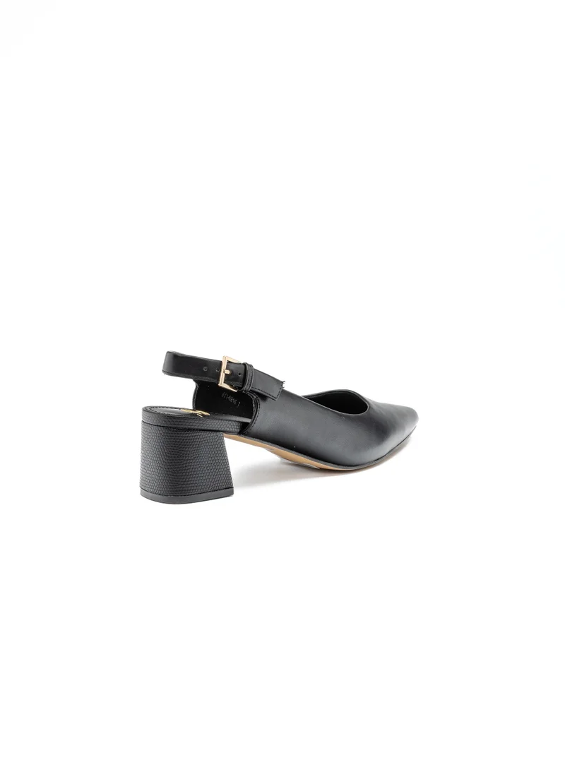 Bata  Pointed Slingback Block‑Heel Shoes for Women | Best Price UAE