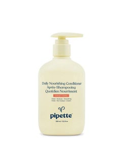 pipette Daily Nourishing Conditioner Tear Free Conditioner For Kids Adds Moisture 100% Plantderived Squalane And Quinoa Orange + Vanilla Aroma 11.2 Fl Oz  - Image 1