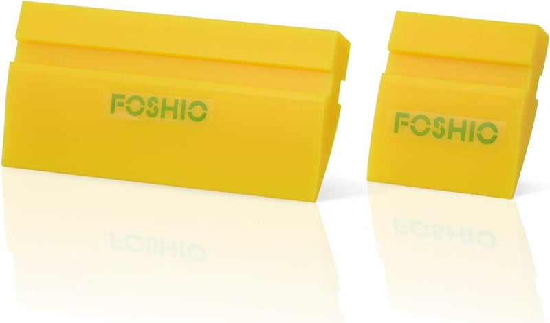 FOSHIO Mini Squeegee Window Film Tools,Rubber Squeegee Water Blade Decal Wrap Applicator Car Home Tint - Image 2