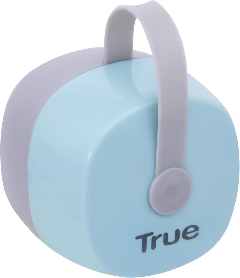 True Gold Soother container with hanger-BLUE - Image 1