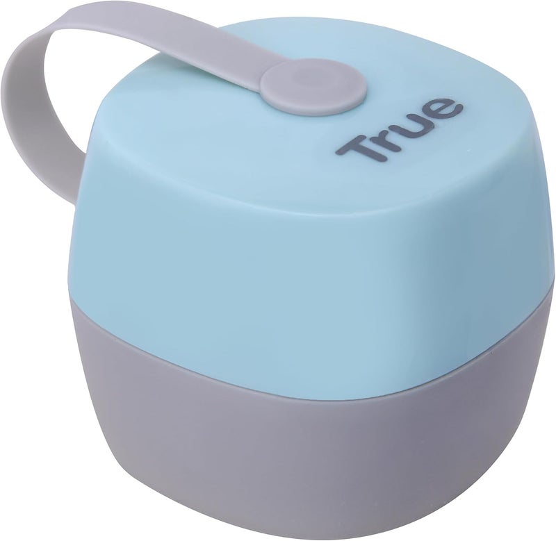 True Gold Soother container with hanger-BLUE - Image 3