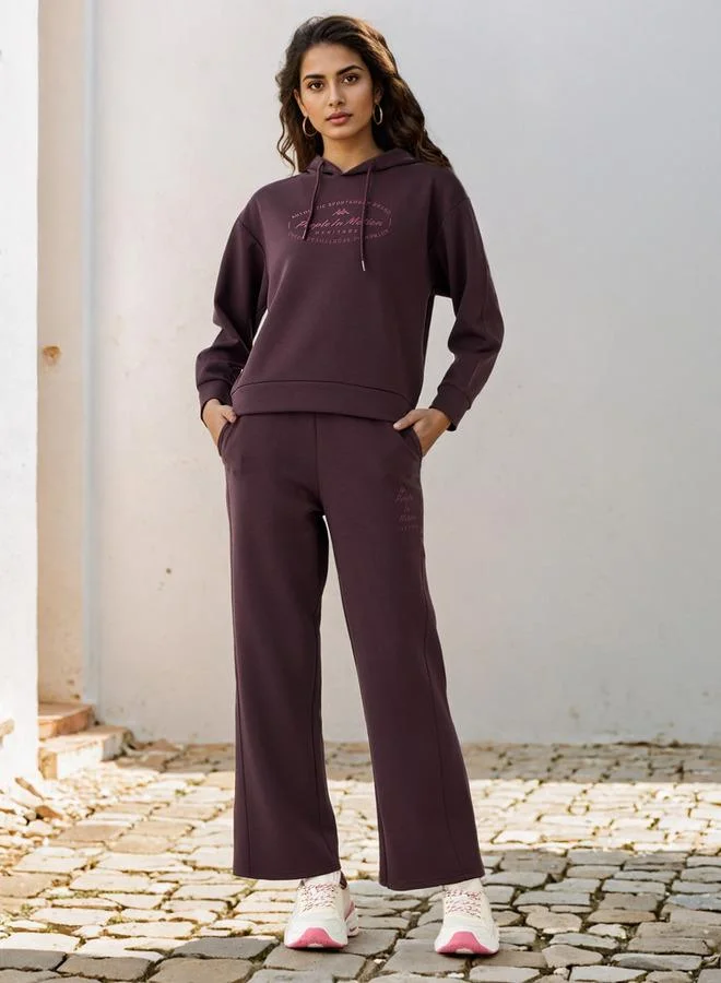 كابا بنطلون رياضي واسع بطبعة كابا