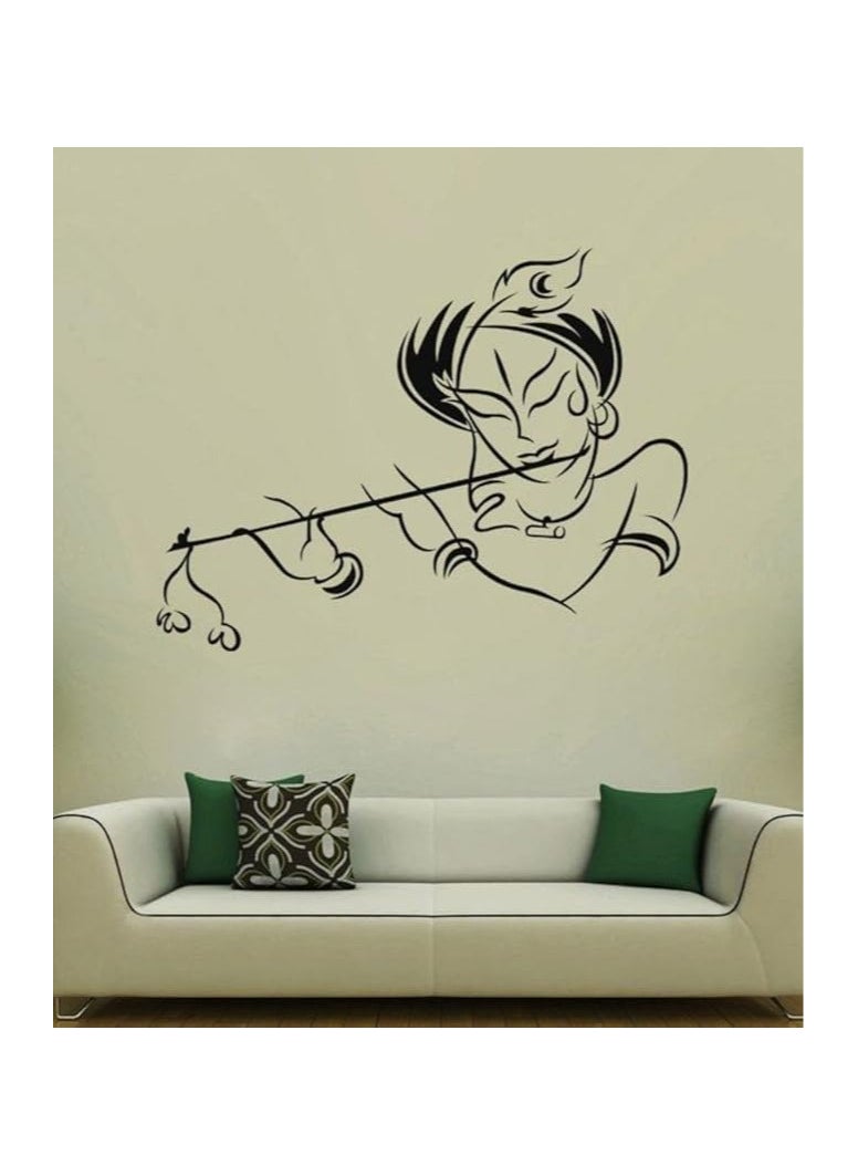 Decals Design Decals Design 'Krishna' Wall Sticker (PVC Vinyl, 50 cm x 70 cm, Multicolour)  - Image 2