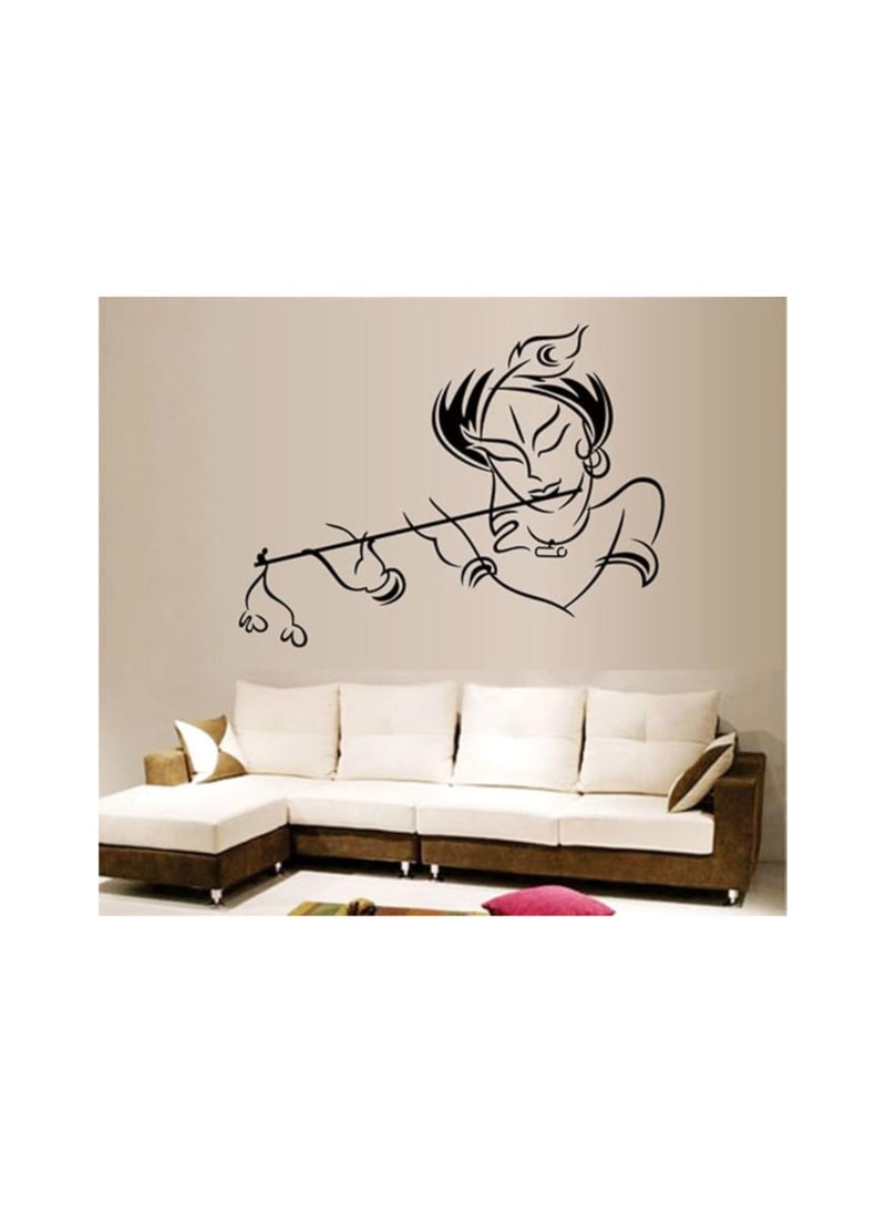 Decals Design Decals Design 'Krishna' Wall Sticker (PVC Vinyl, 50 cm x 70 cm, Multicolour)  - Image 1