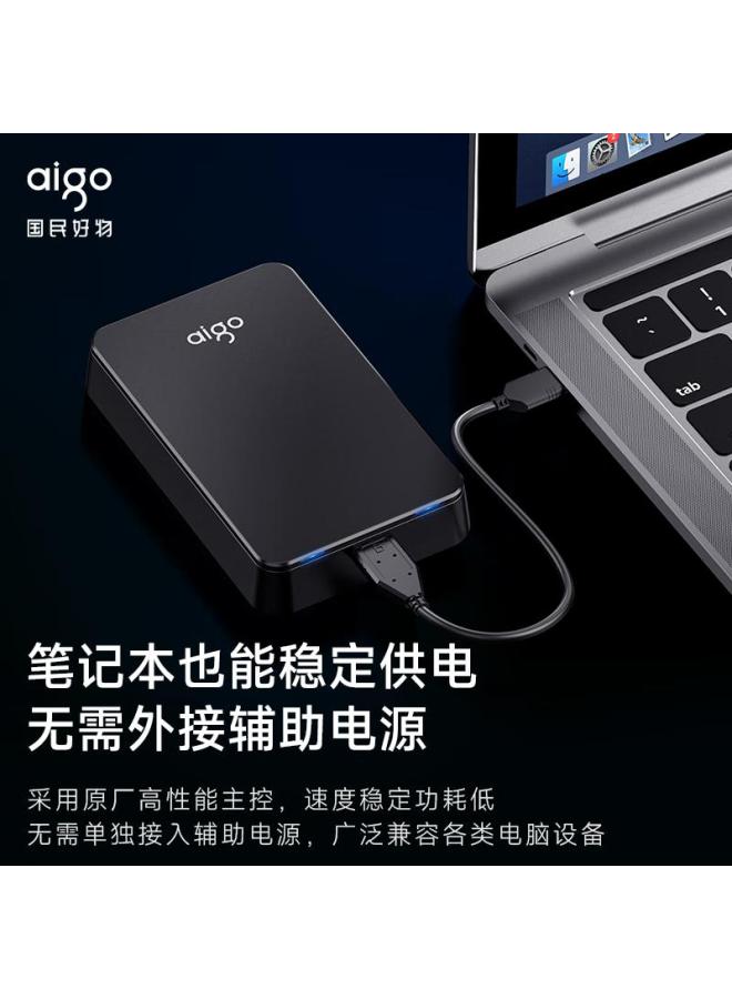 aigo Portable Hard Drive Usb3.0 Compatible With Mac Computer External High-speed Transmission - Image 3