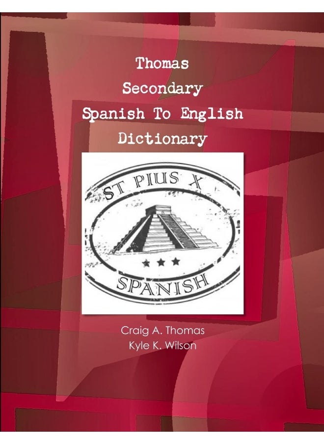 Thomas Secondary Spanish To English Dictionary  - Image 3