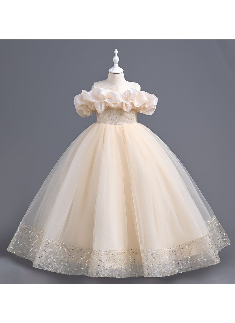 KUYING - Fashionable And Versatile Children's Princess Dress - Image 1