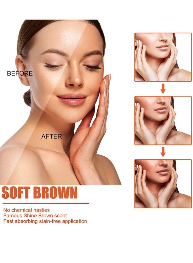 EELHOE Body Soft Brown Blackening and Moisturizing Cream 50g, Create A Natural Summer Tan - Image 5