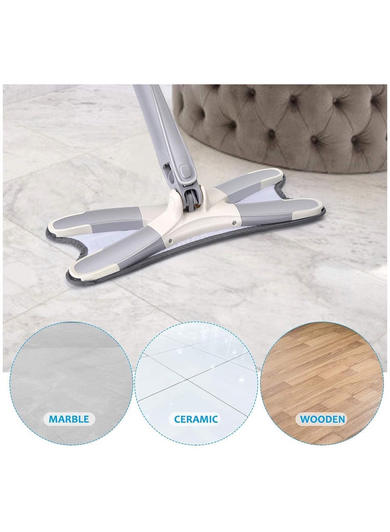 Floor Flat Mop With Automatic Suction And Squeezing - 1 Pcs - Image 4