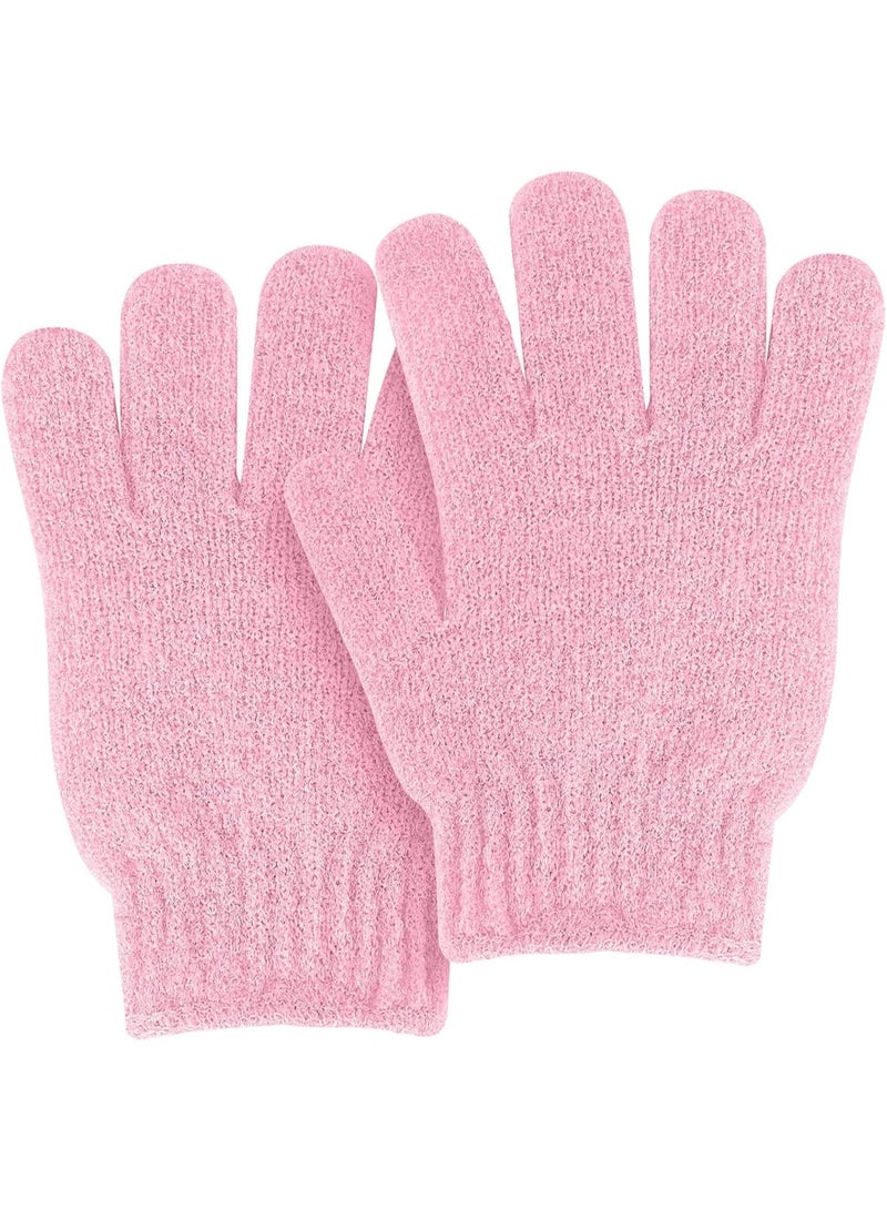 Generic Exfoliating Bath Gloves – Body Scrub Gloves for Shower & Spa, Deep-Cleansing Gentle Peeling, Quick-Dry Stretch Fabric, Reusable – Multicolor – 1 Pair - Image 1