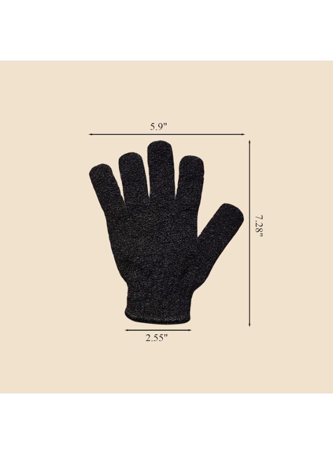 Generic Exfoliating Bath Gloves – Body Scrub Gloves for Shower & Spa, Deep-Cleansing Gentle Peeling, Quick-Dry Stretch Fabric, Reusable – Multicolor – 1 Pair - Image 5