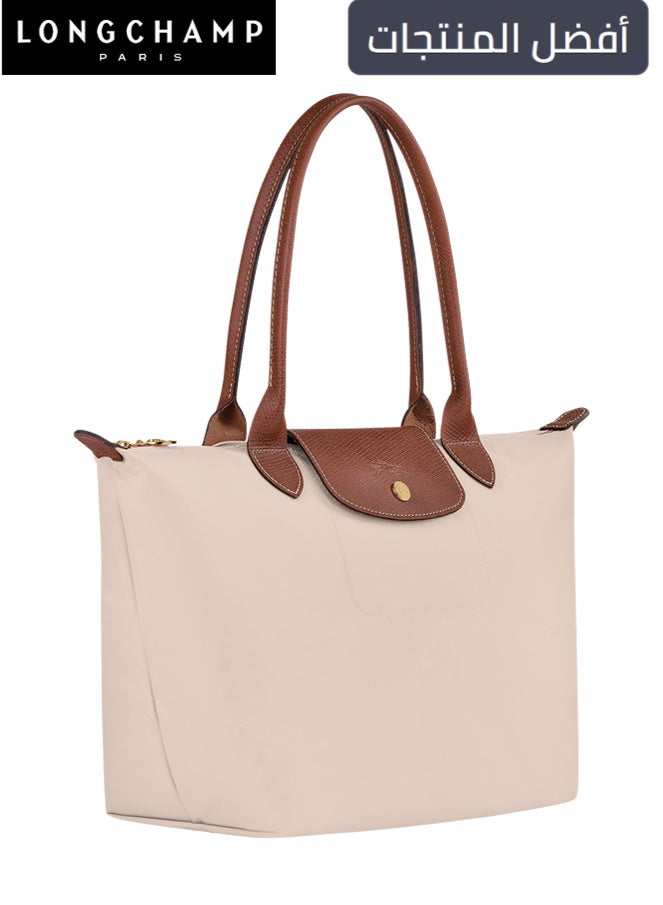 لونج شامب حقيبة Longchamp متوسطة أحزمة الكتف النسائية الكلاسيكية الموضة متعددة الاستخدامات حقيبة ماكياج كبيرة ، حقيبة اليد ، حقيبة الكتف Le Pliage - Image 2