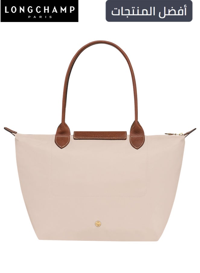 لونج شامب حقيبة Longchamp متوسطة أحزمة الكتف النسائية الكلاسيكية الموضة متعددة الاستخدامات حقيبة ماكياج كبيرة ، حقيبة اليد ، حقيبة الكتف Le Pliage - Image 3