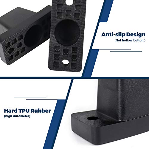 Pearwow Anti-Vibration Rubber Pads,4 Pack Air Conditioner Mounting Bracket Shock Absorbing Pads for Ductless Mini Split AC Condenser Units - Image 3
