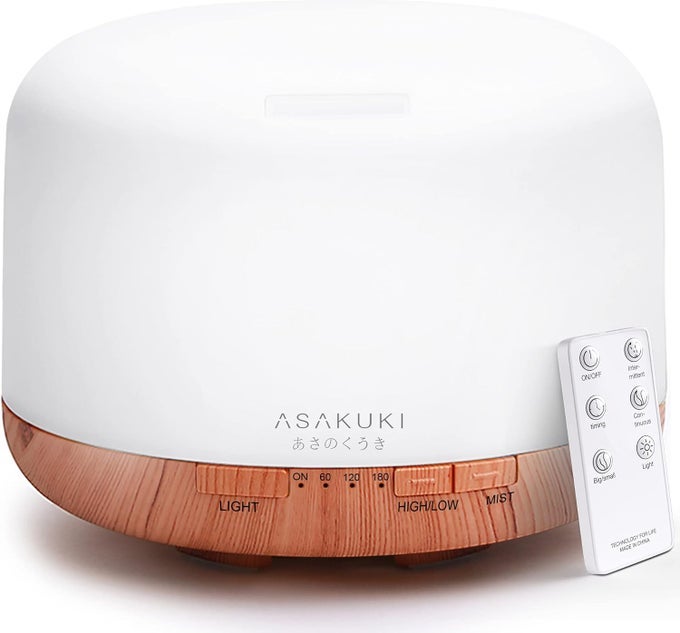ESSENTIAL OIL DIFFUSER WITH REMOTE CONTROL FOR HOME