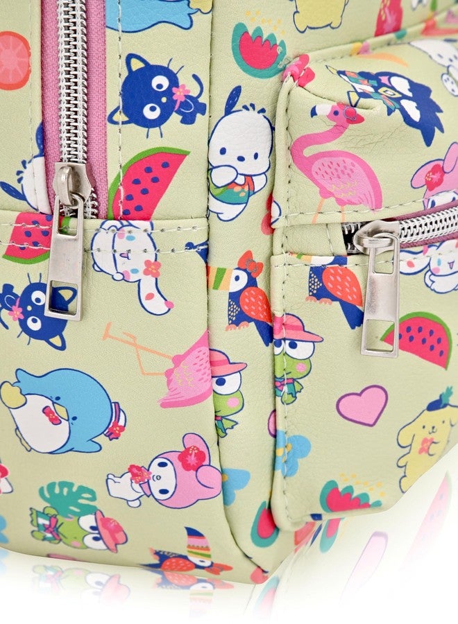 Fast Forward Sanrio Hello Kitty 10" Unisex Daypack Backpack | Cute PU Leather Mini Backpack Purse Shoulder Purse | Hello Kitty Bag and Accessories - Image 4