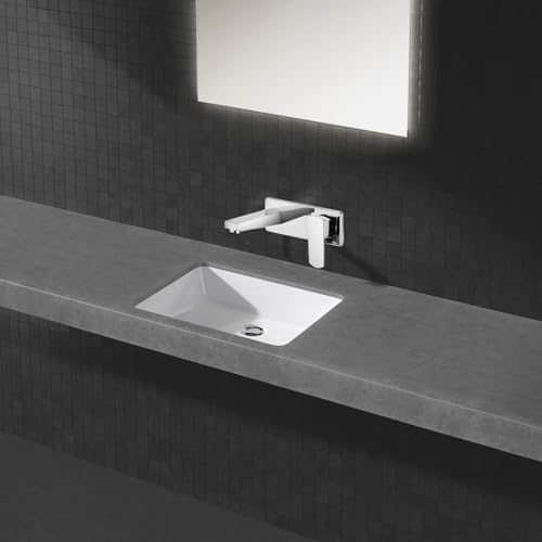 ALTON QDR5630, Single Lever Concealed Basin Mixer | Bathroom Wash Basin Mixer | Basin Tap | Wall Mounted | Silver - Image 5