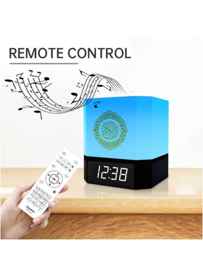 ACLIX New Quran Speaker With APP Control Azan Time, Touch Lamp Digital Alquran Player Night Light Rechargeable Bedside Outdoor Desk Table Lamp - Image 4