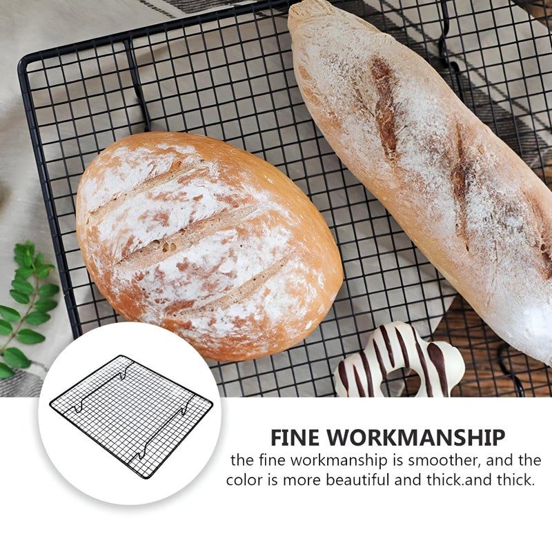 Baking Accessories - Nonstick Cooling Rack 40.5 X 25.5cm, Perfect for Cookies, Cakes, and Bread - Essential Kitchen Tool for Every Baker (1 PCS) - Image 4