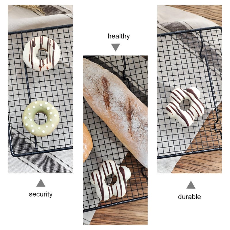 Baking Accessories - Nonstick Cooling Rack 40.5 X 25.5cm, Perfect for Cookies, Cakes, and Bread - Essential Kitchen Tool for Every Baker (1 PCS) - Image 3