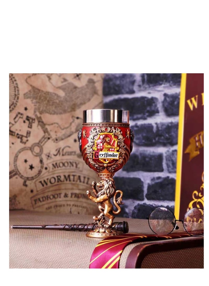 general Nemesis Now Harry Potter Slytherin Hogwarts House Collectaible Goblet Resin Silver - Image 1
