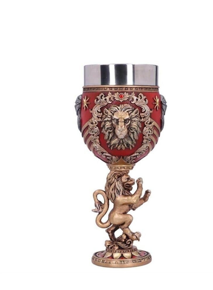 general Nemesis Now Harry Potter Slytherin Hogwarts House Collectaible Goblet Resin Silver - Image 3