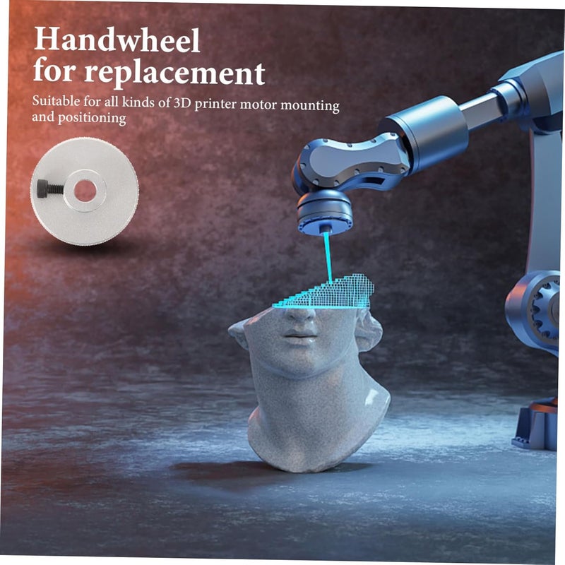 Alipis Positioning Handwheel for Printers Black 3D Printer Accessory Enhanced Accuracy - Image 5