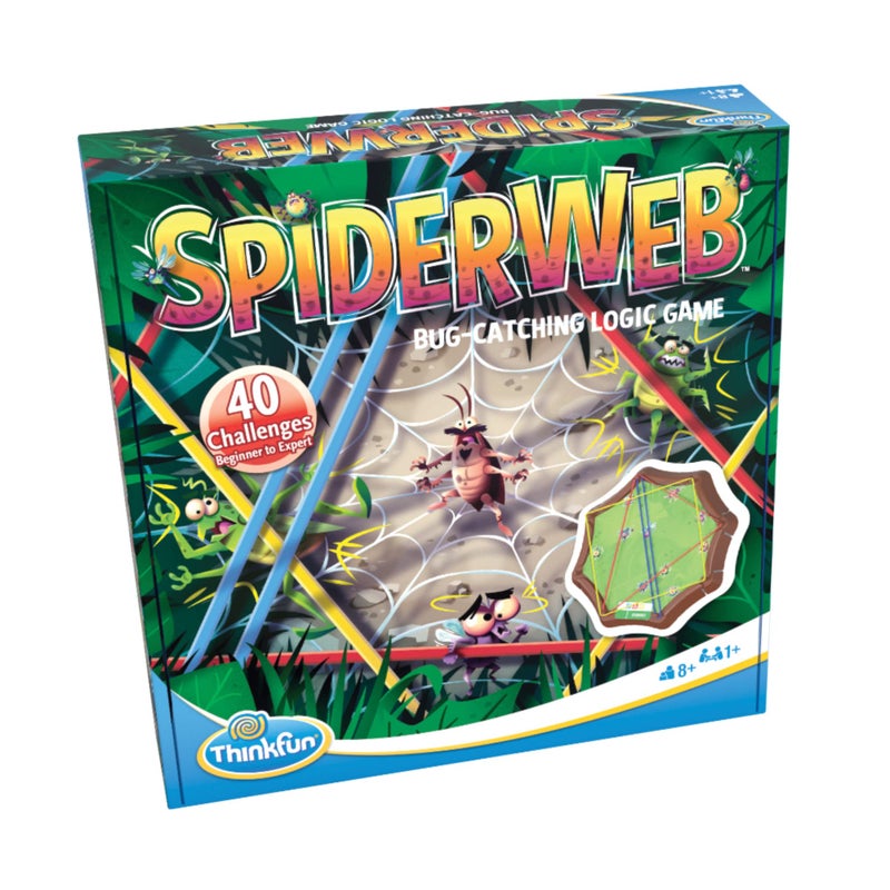 thinkfun Think Fun Spiderweb: A Bug-Catching Logic Game for Ages 8+ - Image 4