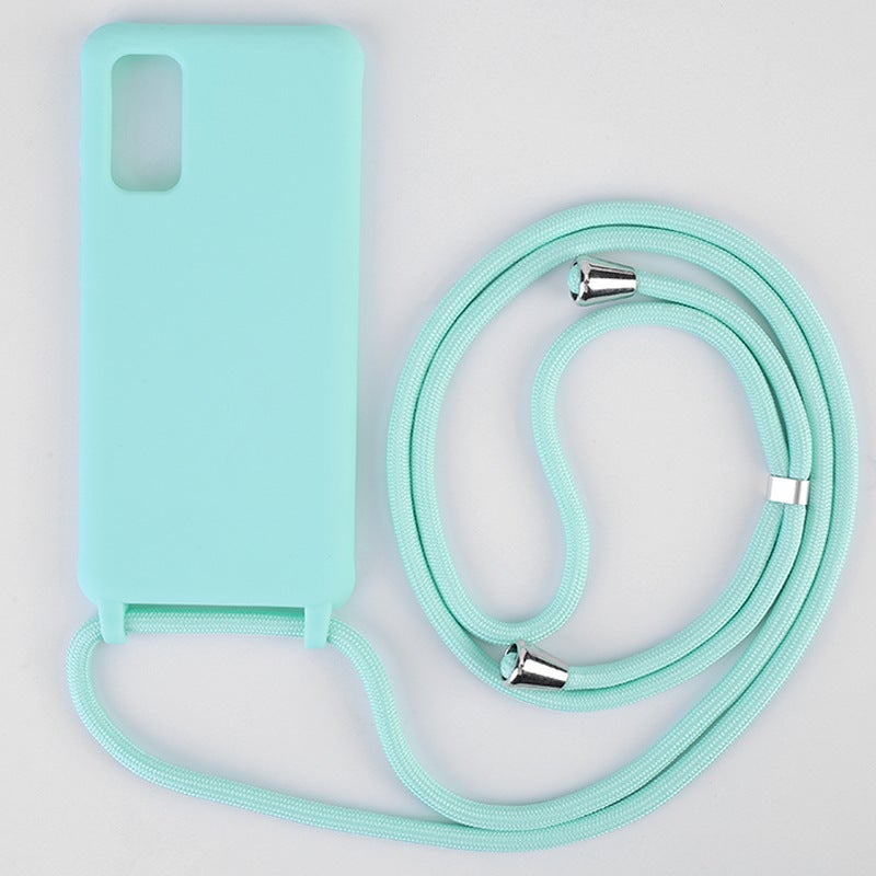 Lanyard Phone Case for Samsung s23u Phone Case Skin-feeling Thickened s24 Crossbody Drop-resistant s25 Phone Case Lanyard - Image 2