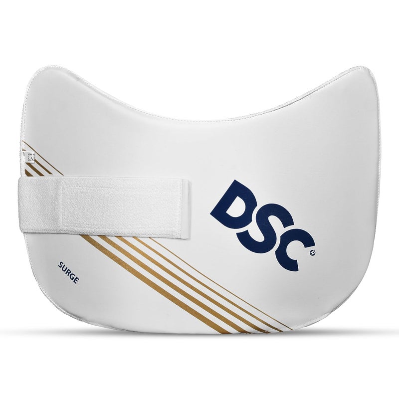 DSC Condor Surge Cricket Chest Guard | Color: White | Size: Boys | for Men & Boys | Material: PVC | Strong & Sturdy | Fitted and Super Comfortable - Image 1