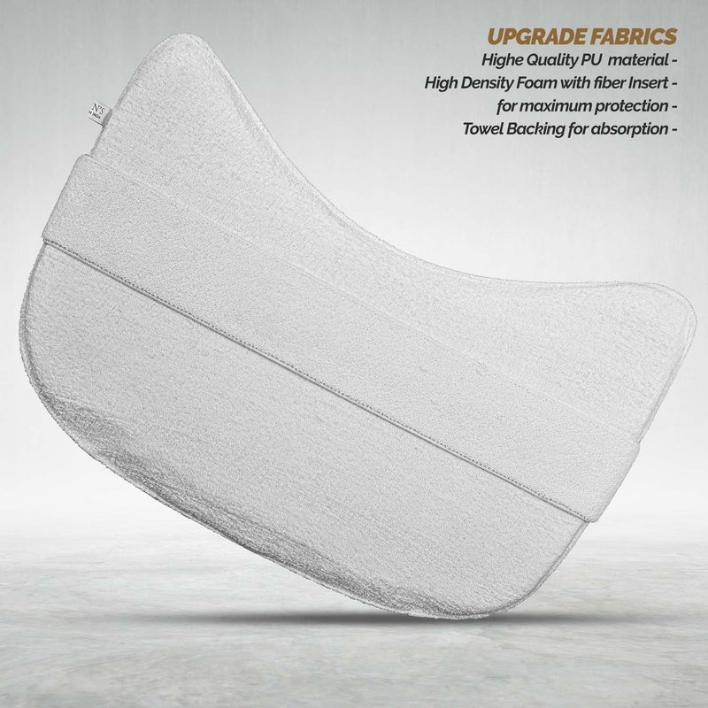 DSC Condor Surge Cricket Chest Guard | Color: White | Size: Boys | for Men & Boys | Material: PVC | Strong & Sturdy | Fitted and Super Comfortable - Image 3