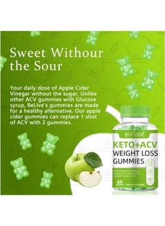 Goli Apple Cider Vinegar Gummies 60 Pieces  - Image 3