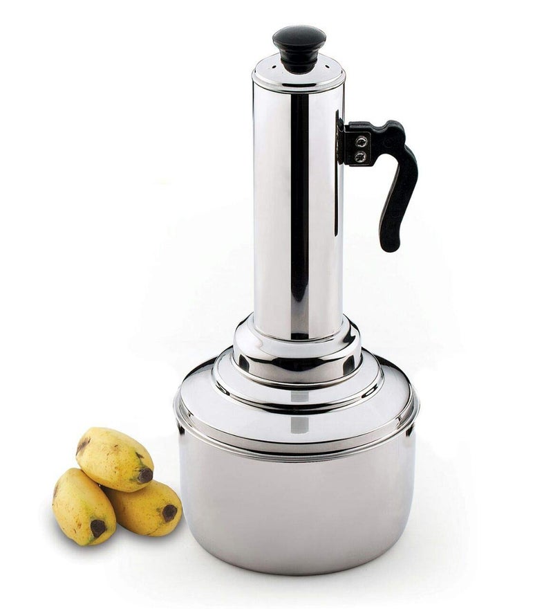 JONTY Luxuria Stainless Steel Premium deepan Puttu Kodam Puttu Maker (Big) - Image 2