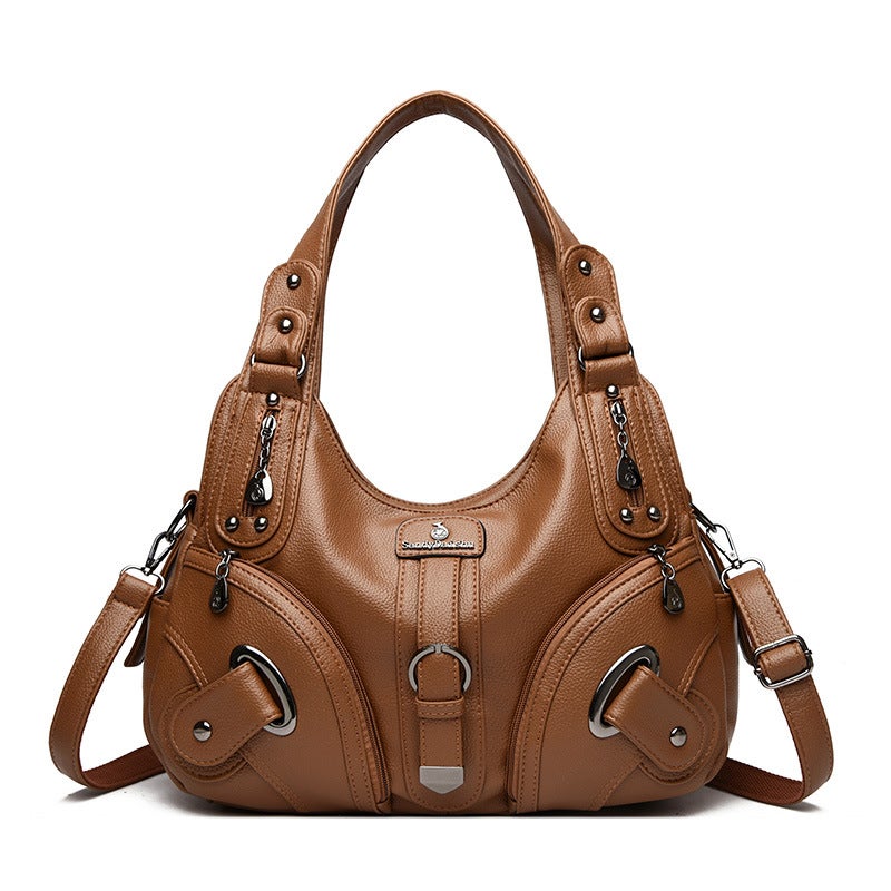 SandyDaishu Trendy Cross-Border Women's Handbag - Hot Dog Shape, PU Material, Multiple  Colors