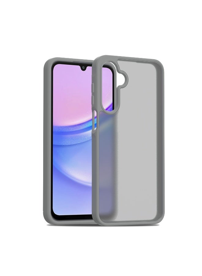 Semi Transparent Anti Fall Protection Case With Magsafe For Samsung A26, Dark Grey