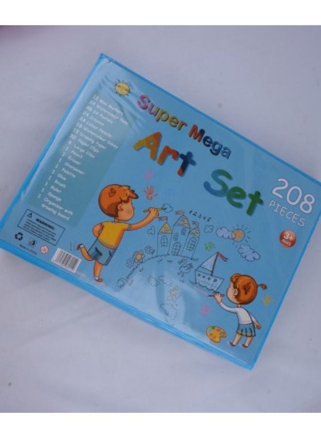 DecoLoral DECOR ME SUPER MEGA ART SET 208 PCS (BLUE) - Image 4