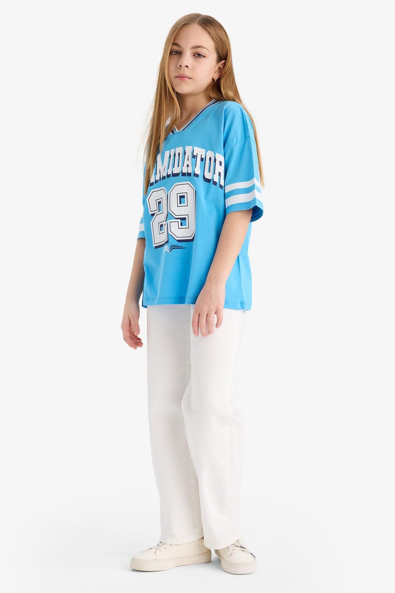 DeFacto White Girl Girl 90's Wide Leg Jeans Casual - Image 3