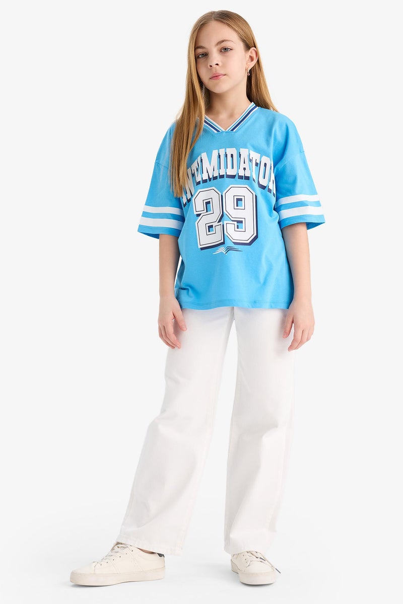 DeFacto White Girl Girl 90's Wide Leg Jeans Casual - Image 4