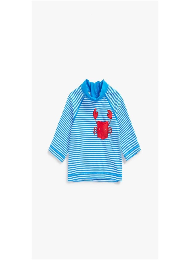 mothercare Beach Fun Rash Vest  - Image 1