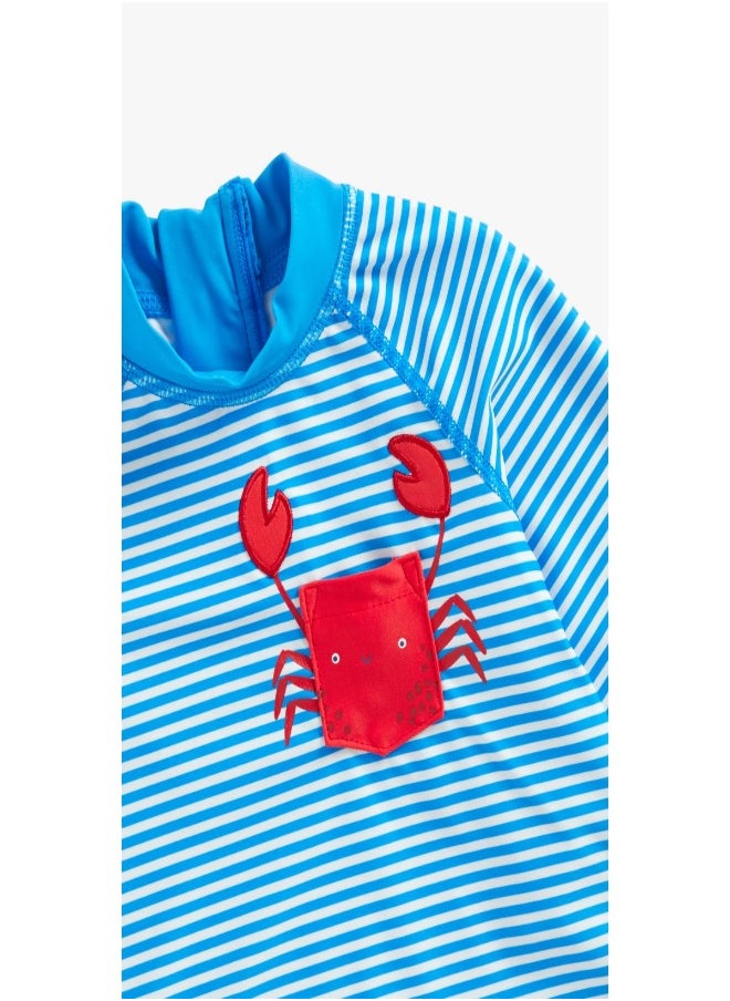 mothercare Beach Fun Rash Vest  - Image 3