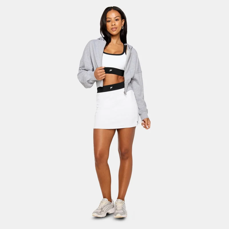 Fabletics Grey Women's Year Round Terry Cropped Hoodie for Women | Best Price UAE