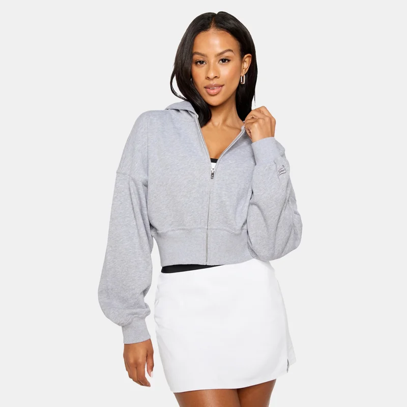 Fabletics Women's Year Round Terry Cropped Hoodie