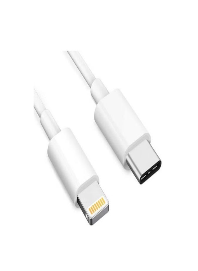 Generic - USB Type C To Lightning Data Charging Cable White - Image 1