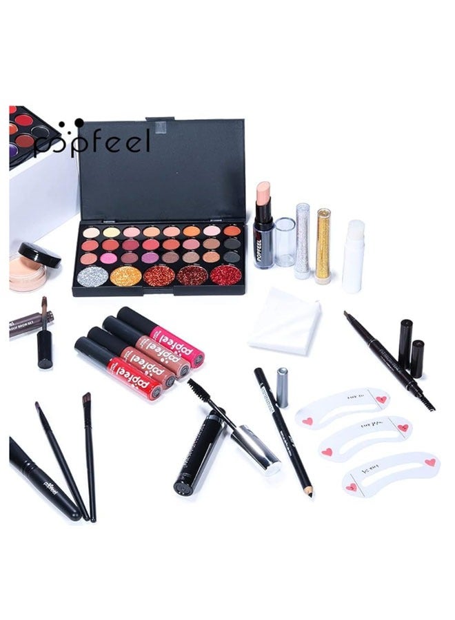 popfeel Makeup Gift Set for Women Full Kit 28 Pcs Set - Image 4