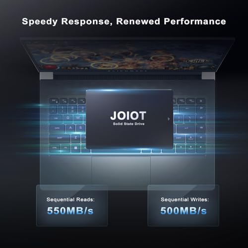 JOIOT 1TB SSD Internal Solid State Hard Drive, 3D NAND 2.5inch SATA III Internal SSD, Up to 550MB/s, Upgraded Performance for PC Laptop Game Creation - Image 3