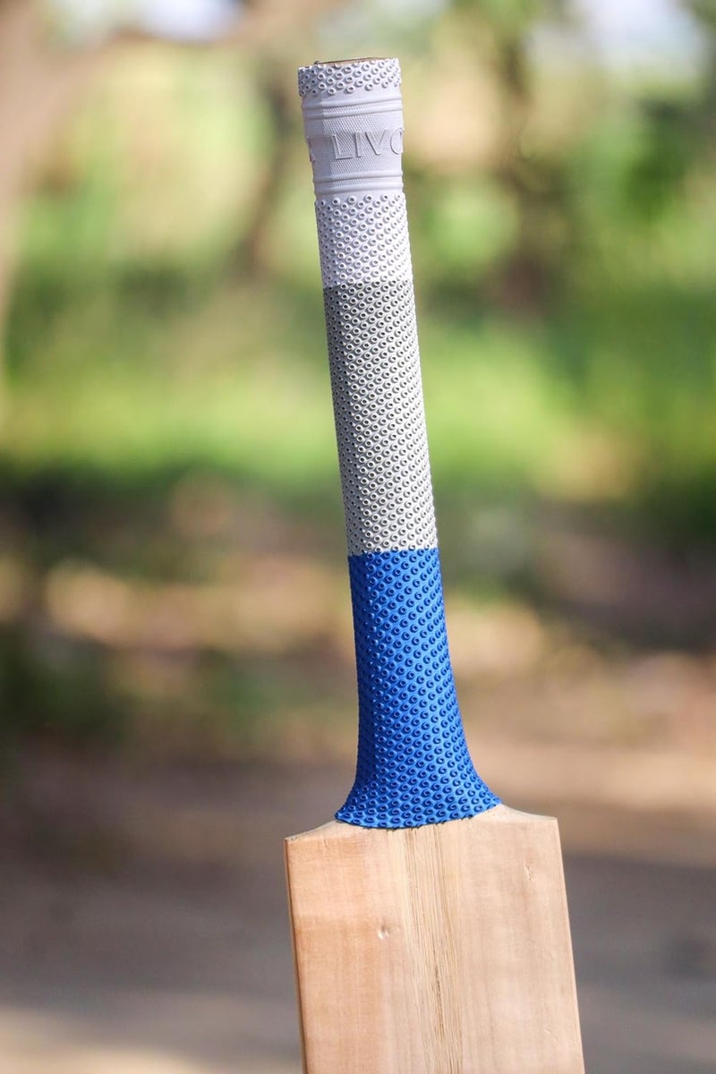 LIVOX ® MIX Texture Cricket Bat Handle Rubber 4 Grips for Enhanced Performance With Better Shock Absorption And 1 Wooden Gripper Cone (pack of 5) - Image 4