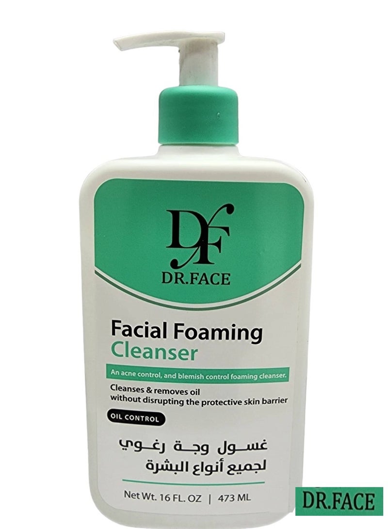 DR.FACE 2 Pieces Facial Foaming Cleanser 473 ML - Image 2