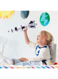 ArtCreativity ArtCreativity Saturn Rocket Plush Toy for Kids, 18.5 Inch Space Shuttle Stuffed Toy with Realistic Details, Space Room DÃ©cor, NASA Spaceship Nursery DÃ©cor, Great Outer Space Toys for Boys & Girls  - Image 4