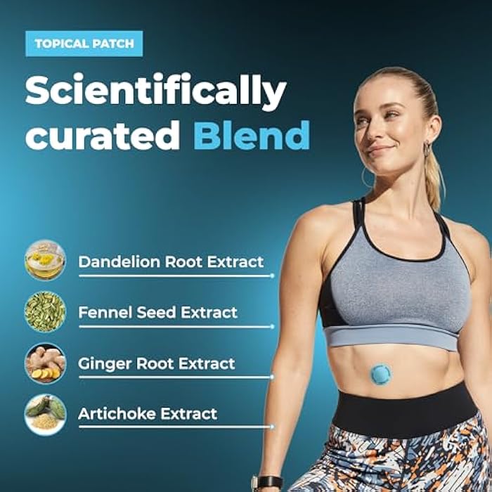 MONIER Unpuff Patches | with Dandelion & Ginger | Bloating, Water Retention & Digestion | 60 Days Supply - Image 3